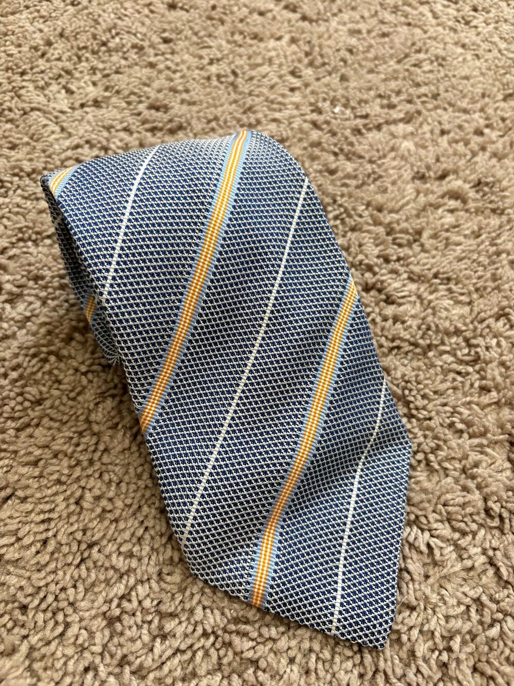 Vintage Baldessarini Hugo Boss 100% Silk Tie – Made in Italy